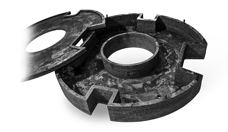 CARBON-CARBON LOWER SCREEN WITH COVER